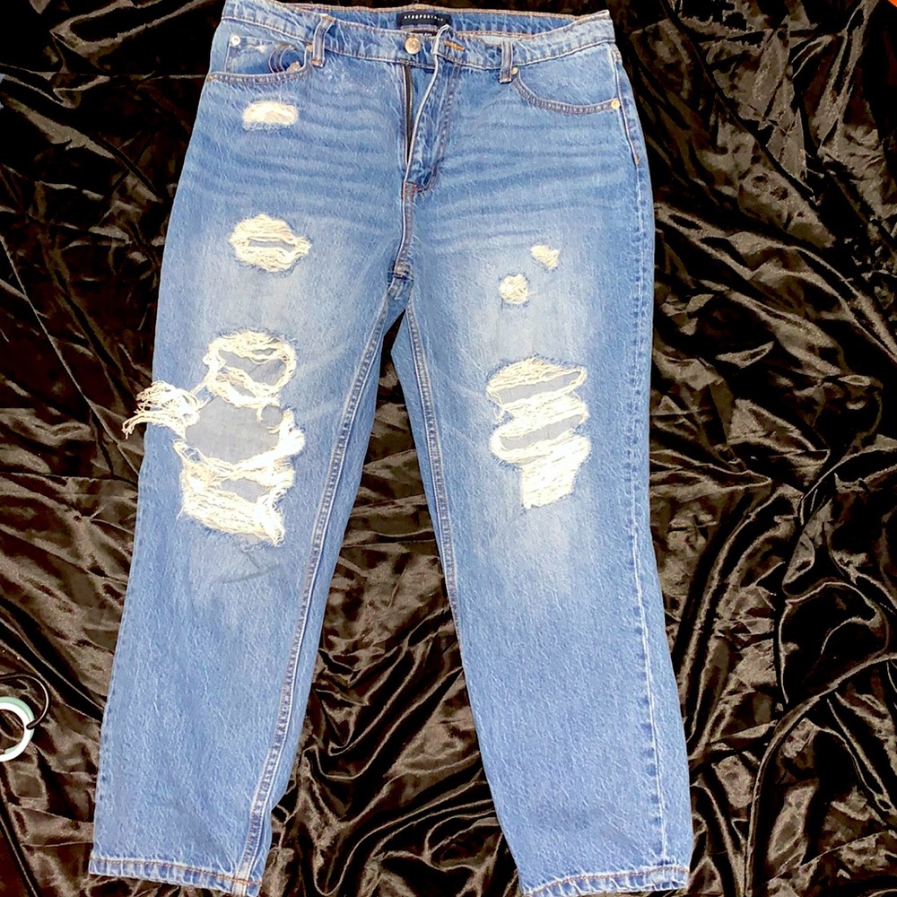 Aeropostale mom jeans